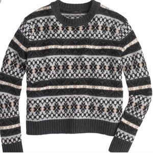 NWOT J. Crew Icelandic Lambswool Sweater